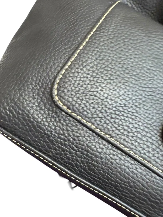 Dooney & Bourke Annalisa Lock Sac black pebble leather hobo bag - Picture 4 of 10